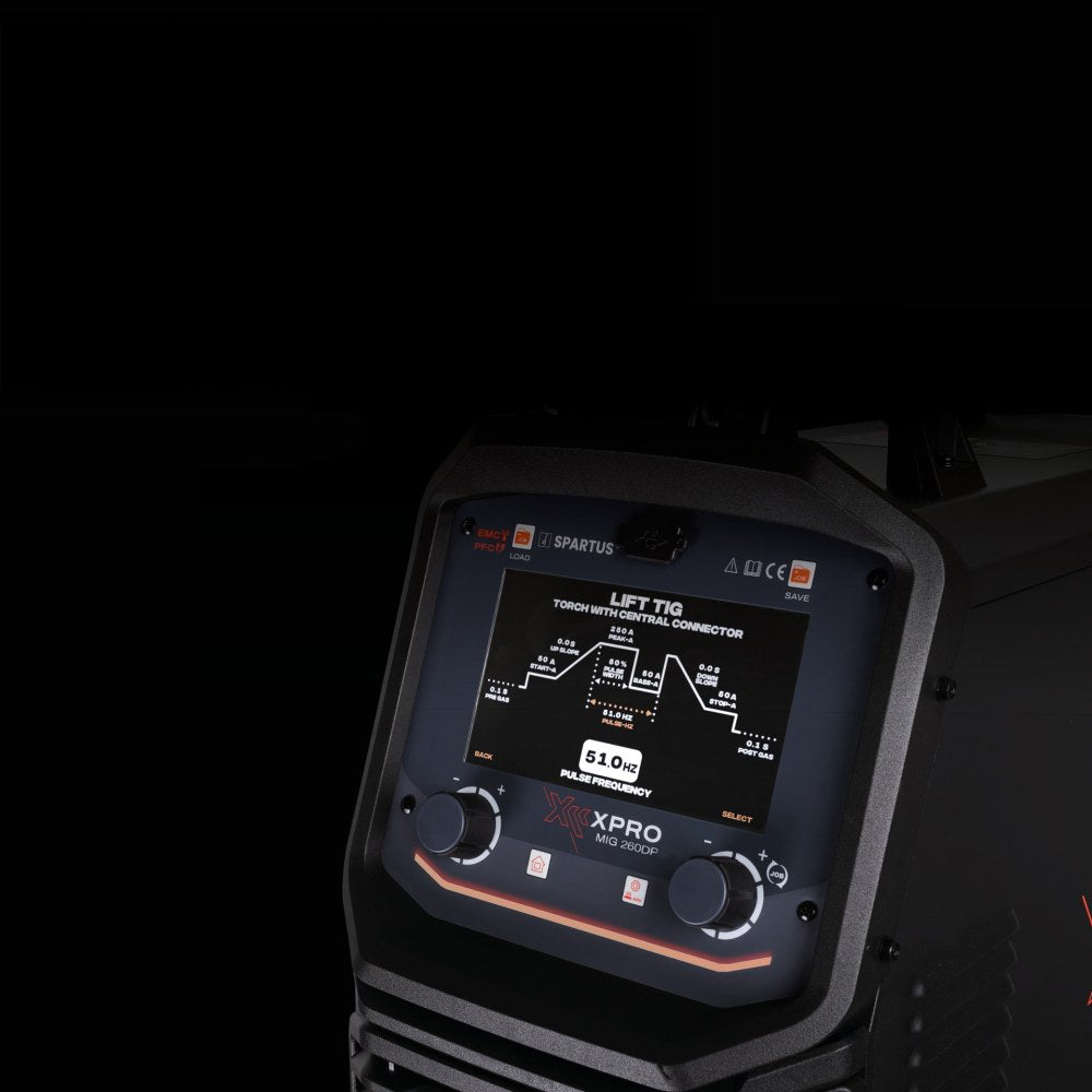 Poste à souder XPro MIG DOUBLE PULSE 260A - 220V - SYNERGIQUE - Garantie 3 ans