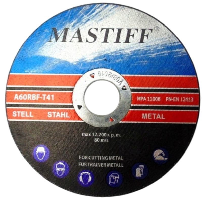 Disque à Tronçonner Acier / Inox 230 x 2 x 22 mm Plat – Oxyde d’Aluminium A46 – Coupe Métaux Multi-Usages (1 pc) - Le Comptoir du Soudeur