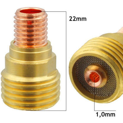 Lentille à gaz ?1,0mm (lot de 10) TIG SR-9/SR-20 Vogelmann - Le Comptoir du Soudeur