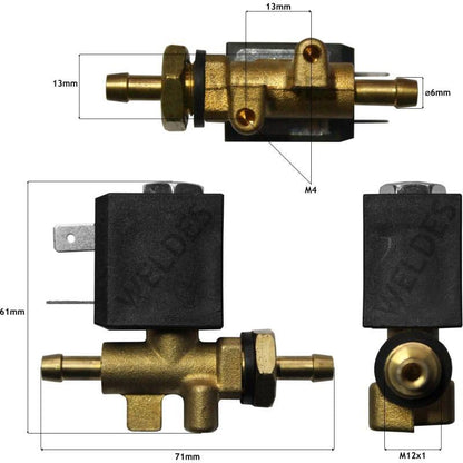 Vanne de débit de gaz ZCQ 20-B2 AC 24V - Le Comptoir du Soudeur