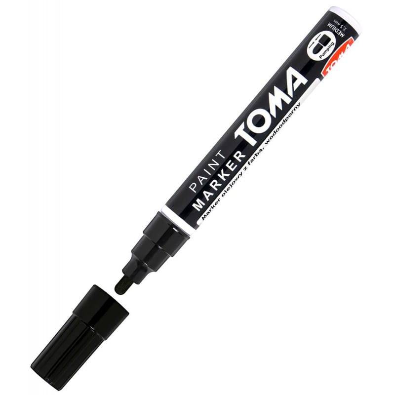 Huile marqueur 2,5mm TOMA TO-440 Noir - Le Comptoir du Soudeur